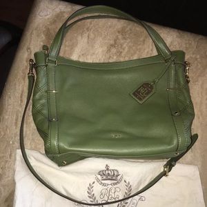 Lauren by Ralph Lauren Hobo cross body green